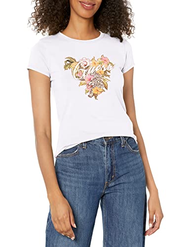 GUESS T-Shirt Frau Hibiscus Lo von GUESS