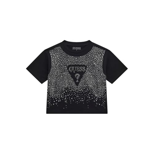 GUESS T-Shirt für Mädchen Schwarz 14 Jahre (164cm) von GUESS