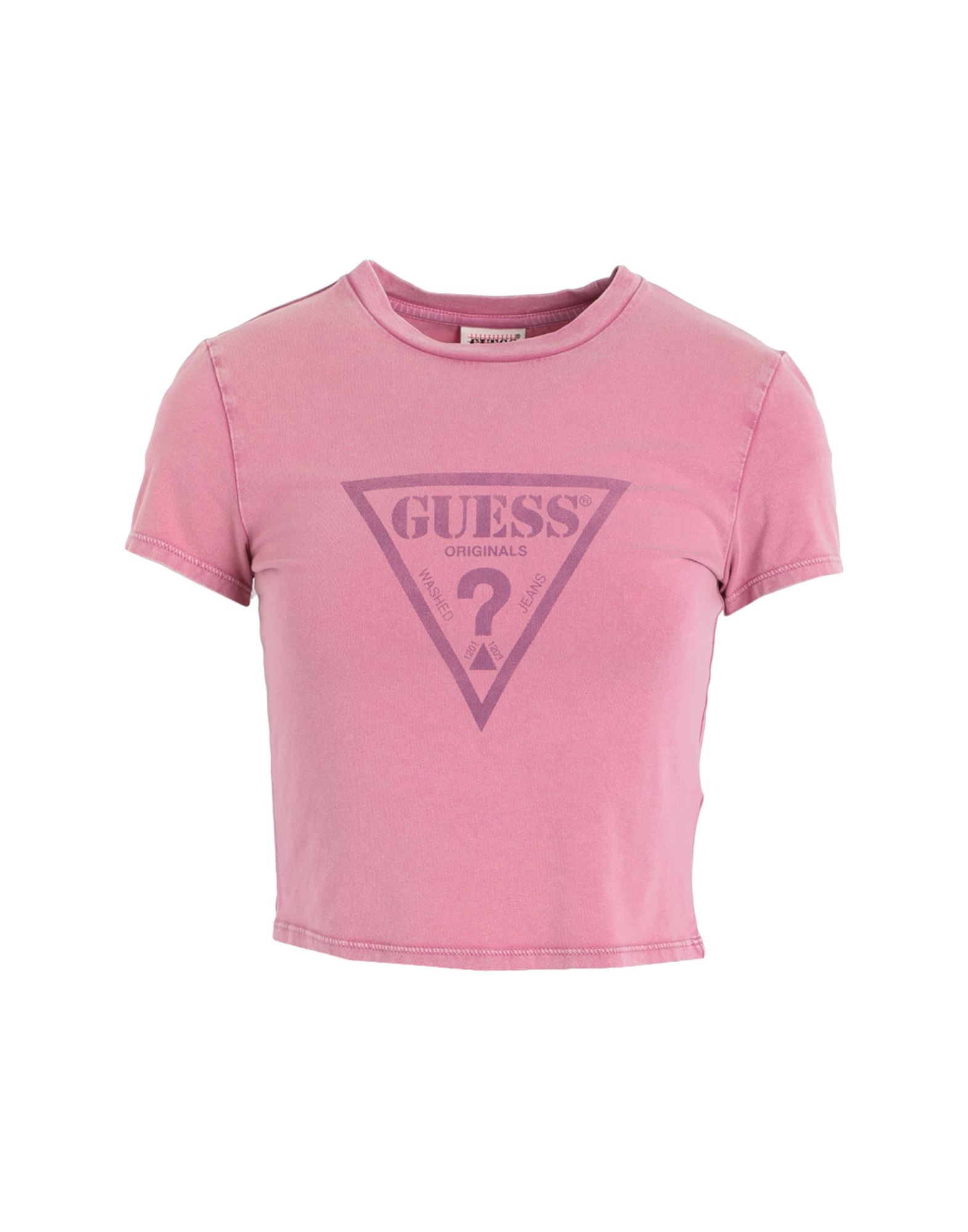 GUESS T-shirts Damen Altrosa von GUESS