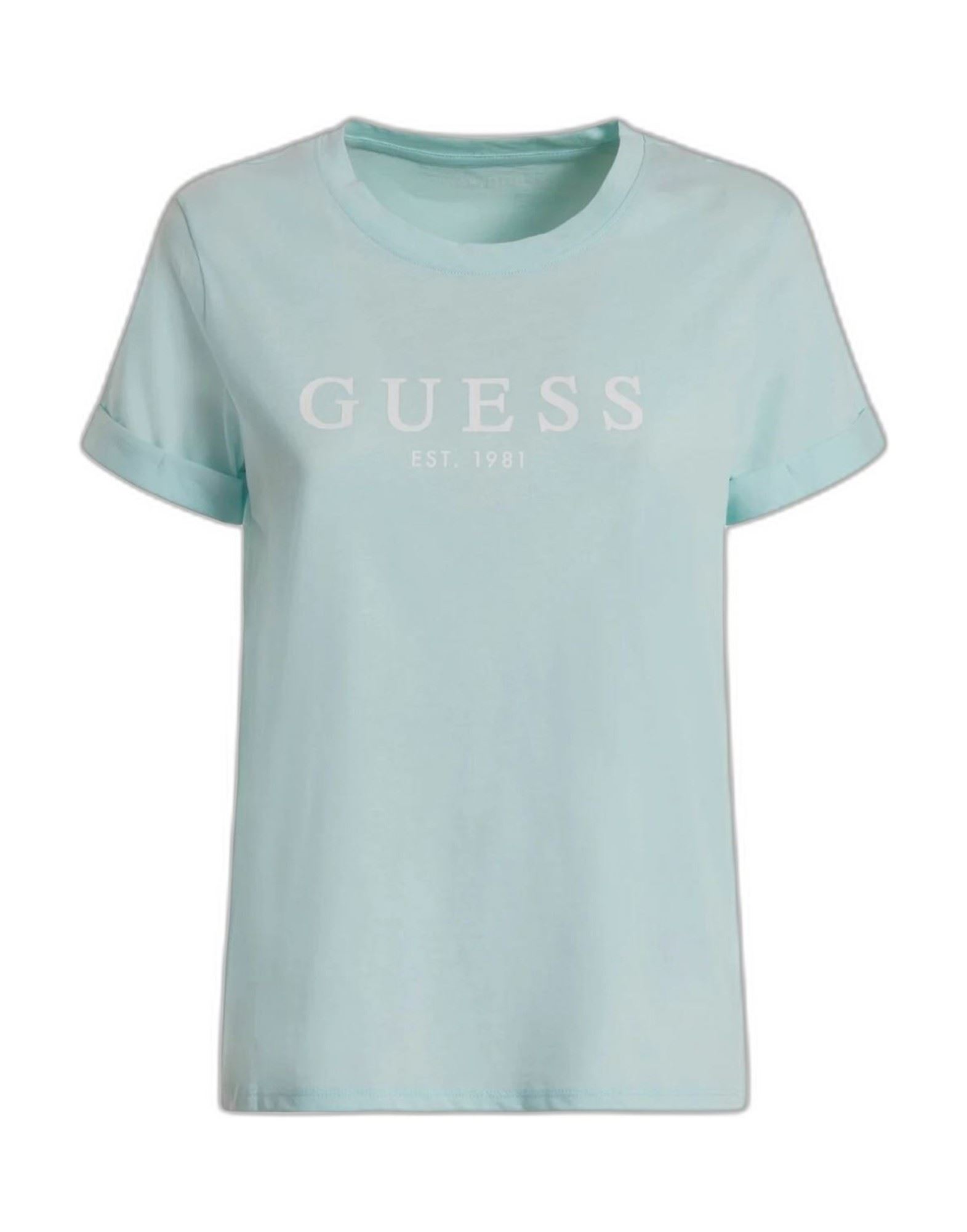 GUESS T-shirts Damen Azurblau von GUESS