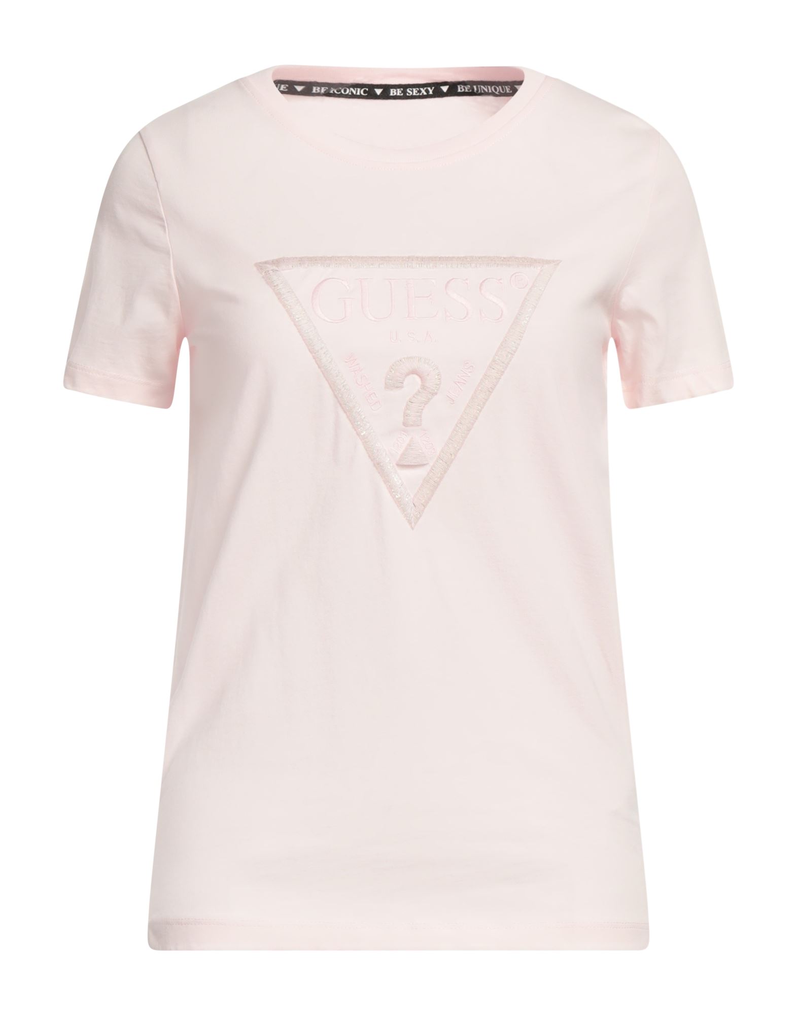 GUESS T-shirts Damen Hellrosa von GUESS