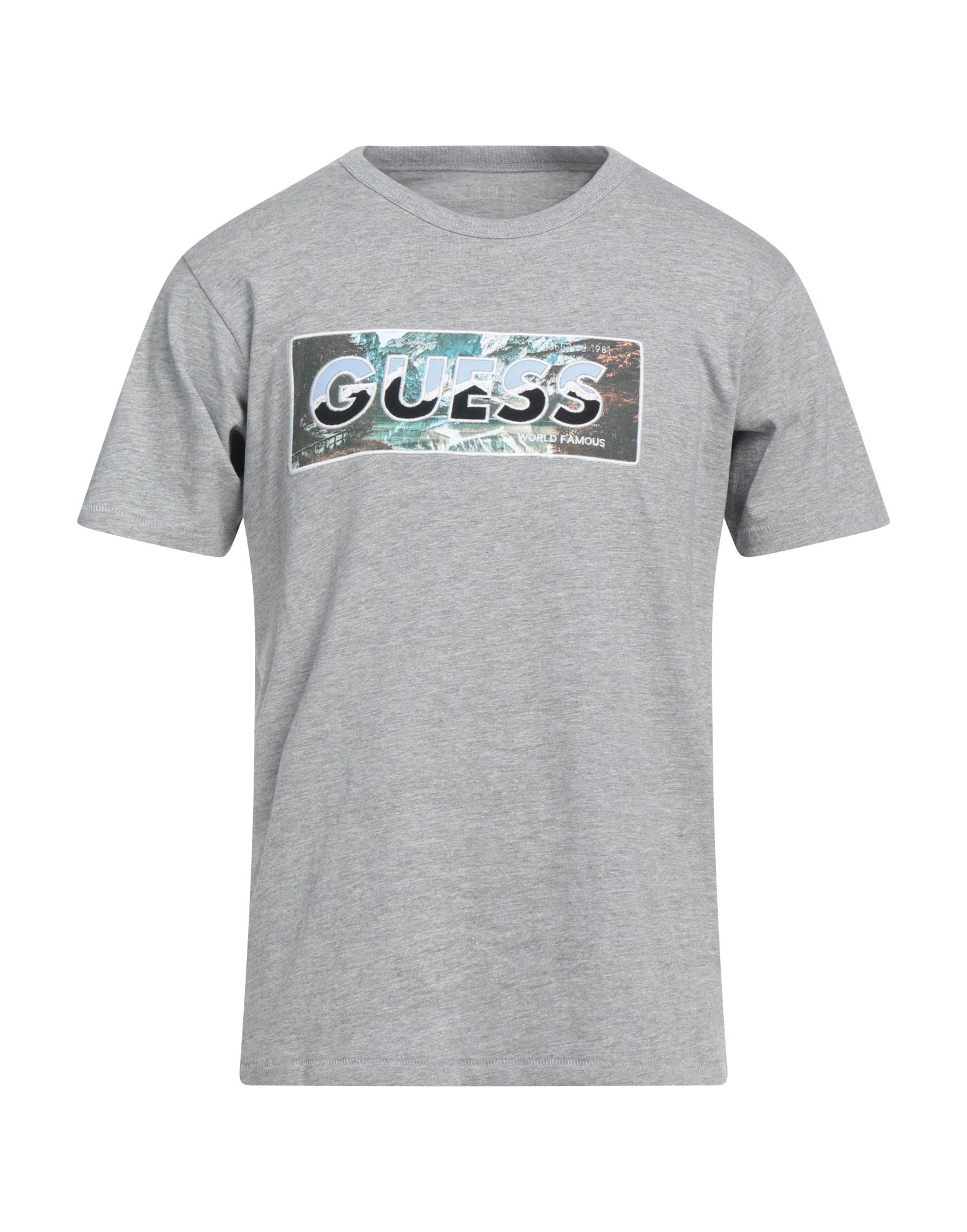 GUESS T-shirts Herren Grau von GUESS