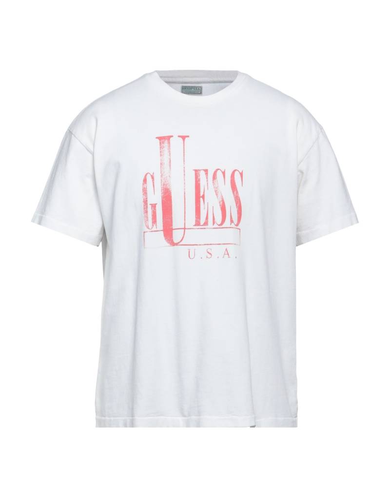 GUESS T-shirts Herren Off white von GUESS