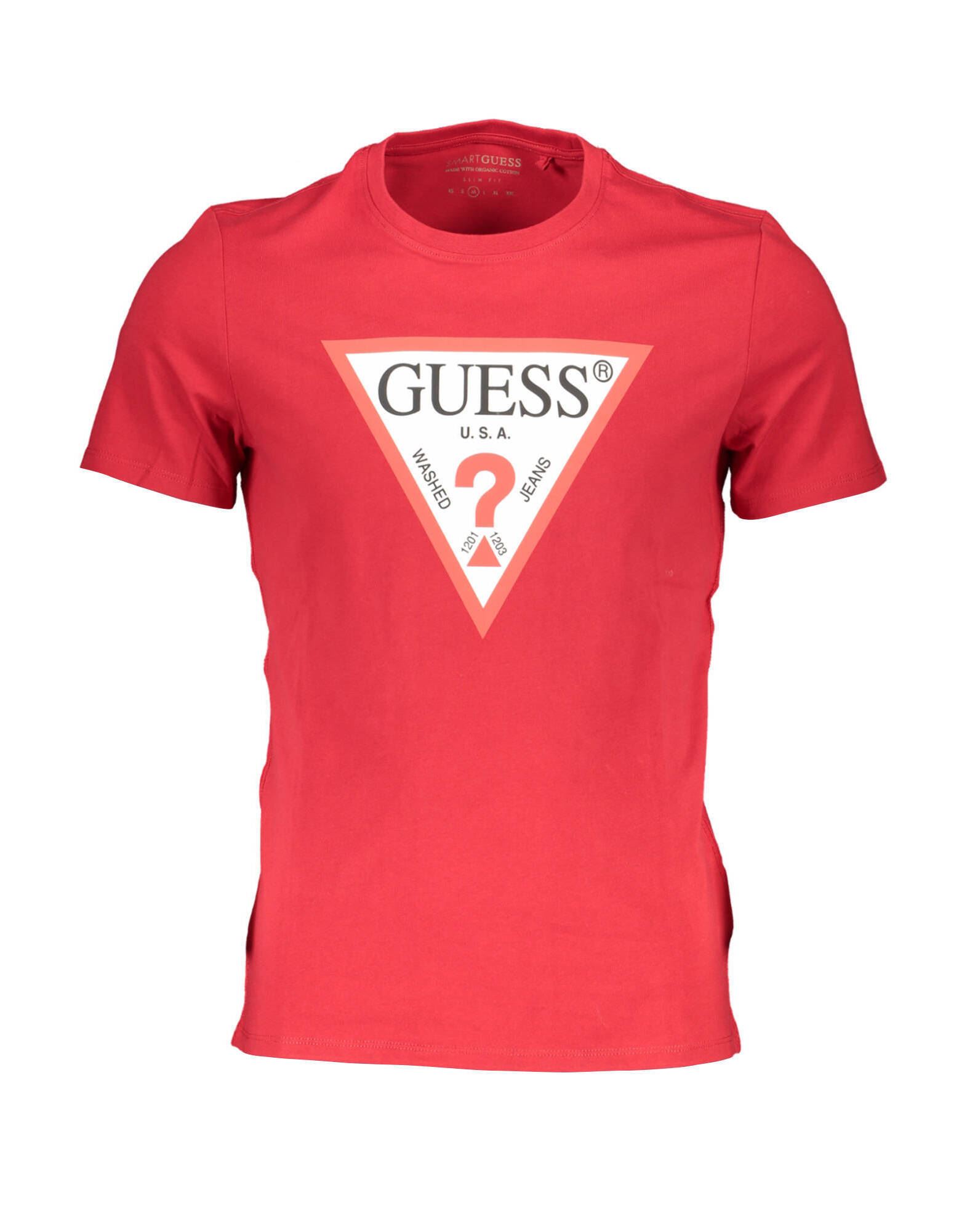 GUESS T-shirts Herren Rot von GUESS