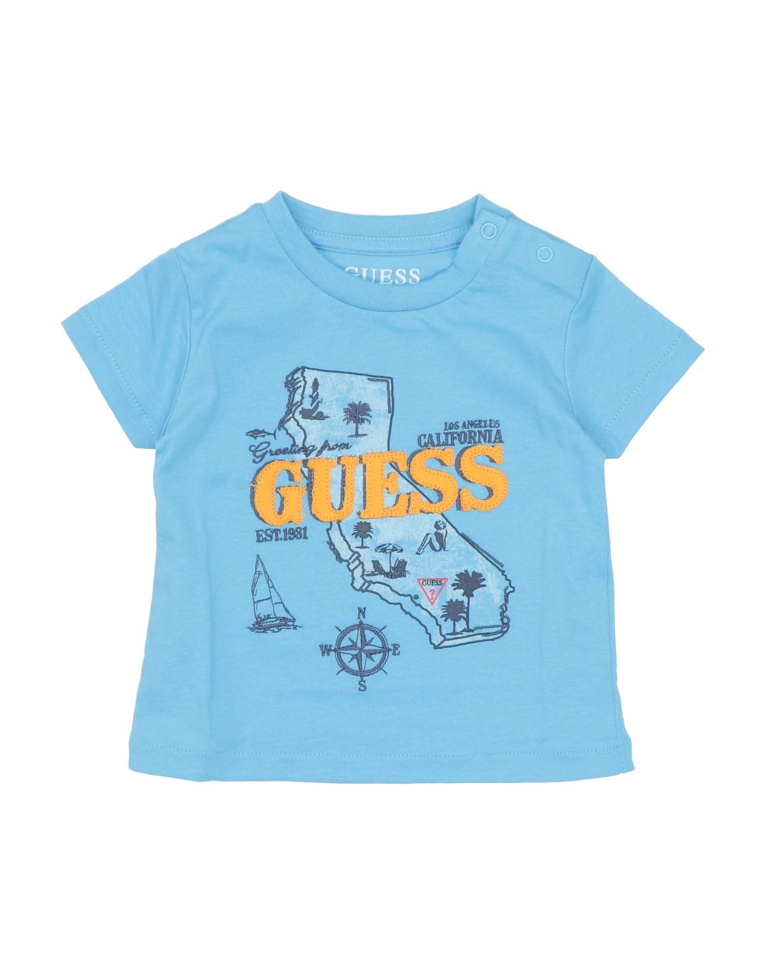 GUESS T-shirts Kinder Azurblau von GUESS