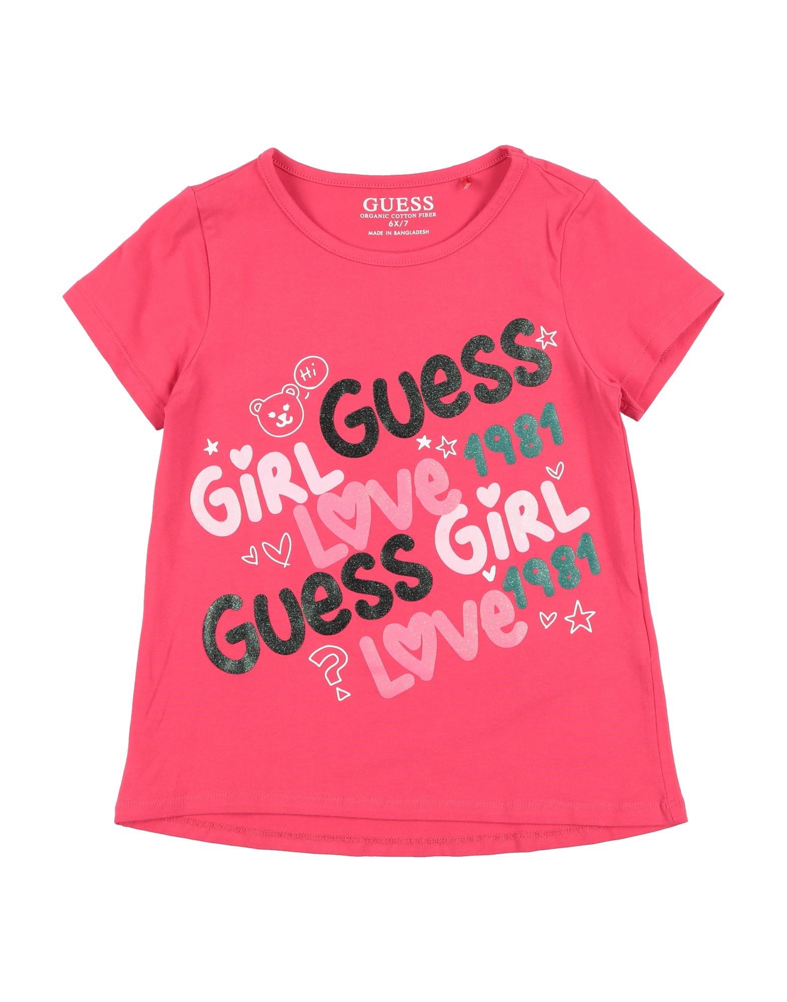 GUESS T-shirts Kinder Fuchsia von GUESS