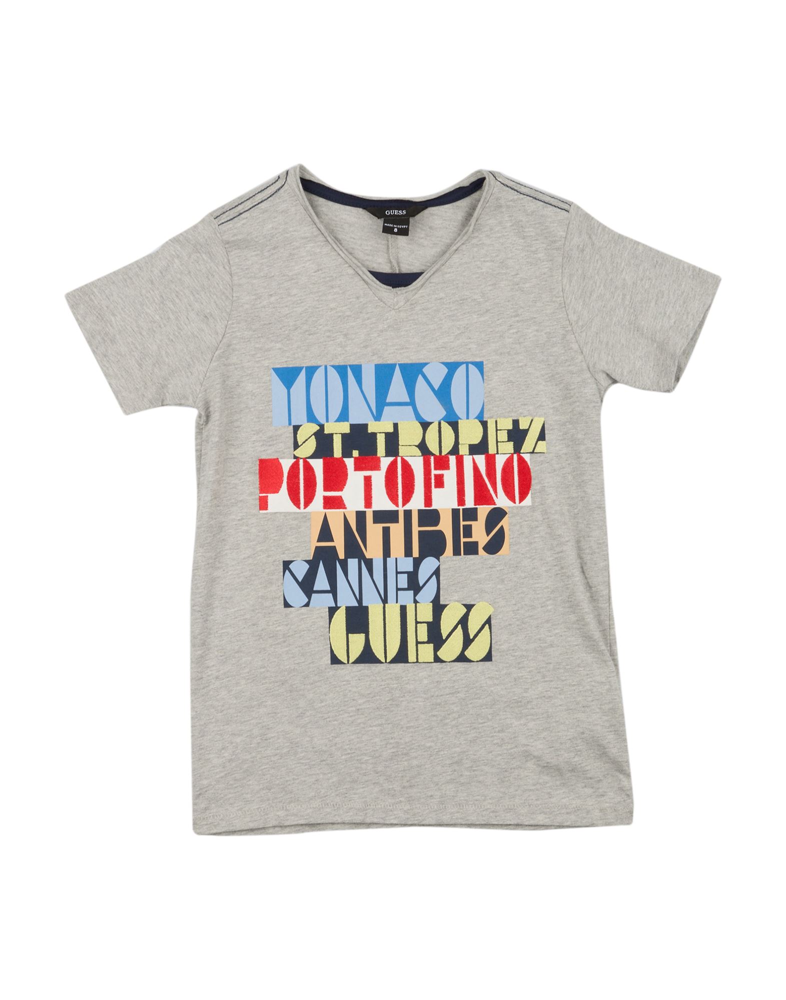 GUESS T-shirts Kinder Hellgrau von GUESS