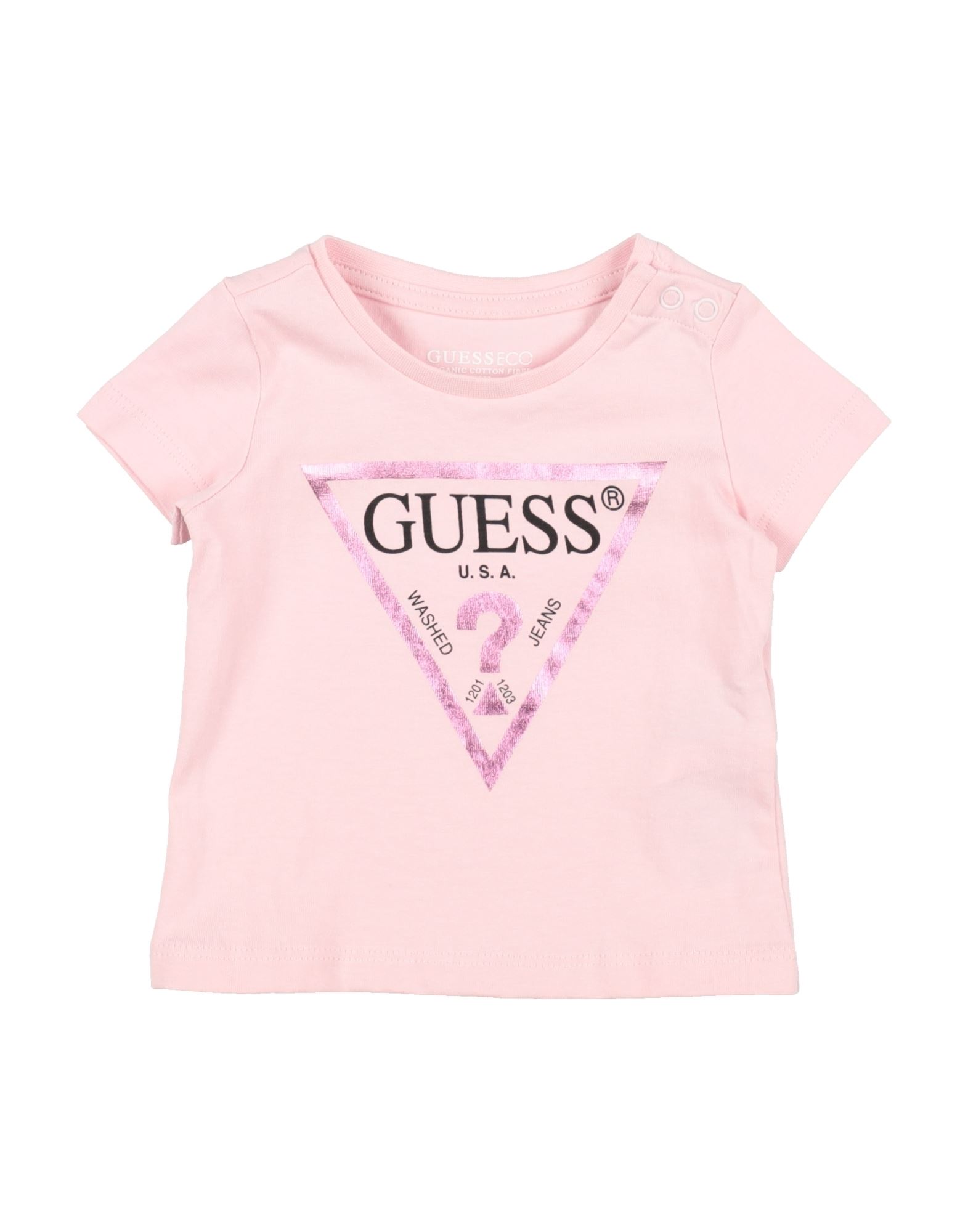 GUESS T-shirts Kinder Hellrosa von GUESS
