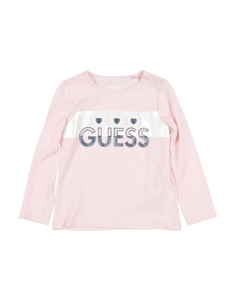 GUESS T-shirts Kinder Hellrosa von GUESS