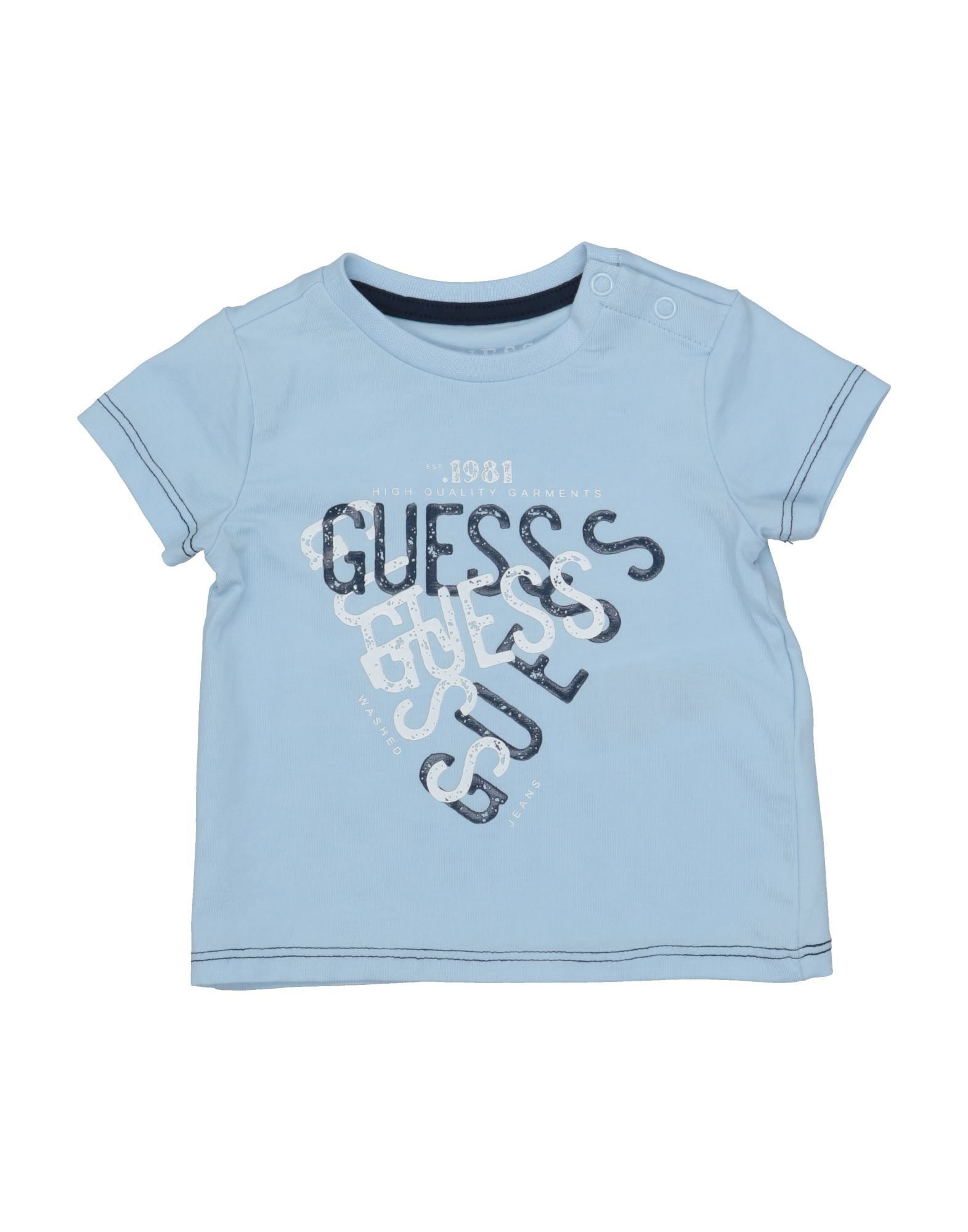 GUESS T-shirts Kinder Himmelblau von GUESS