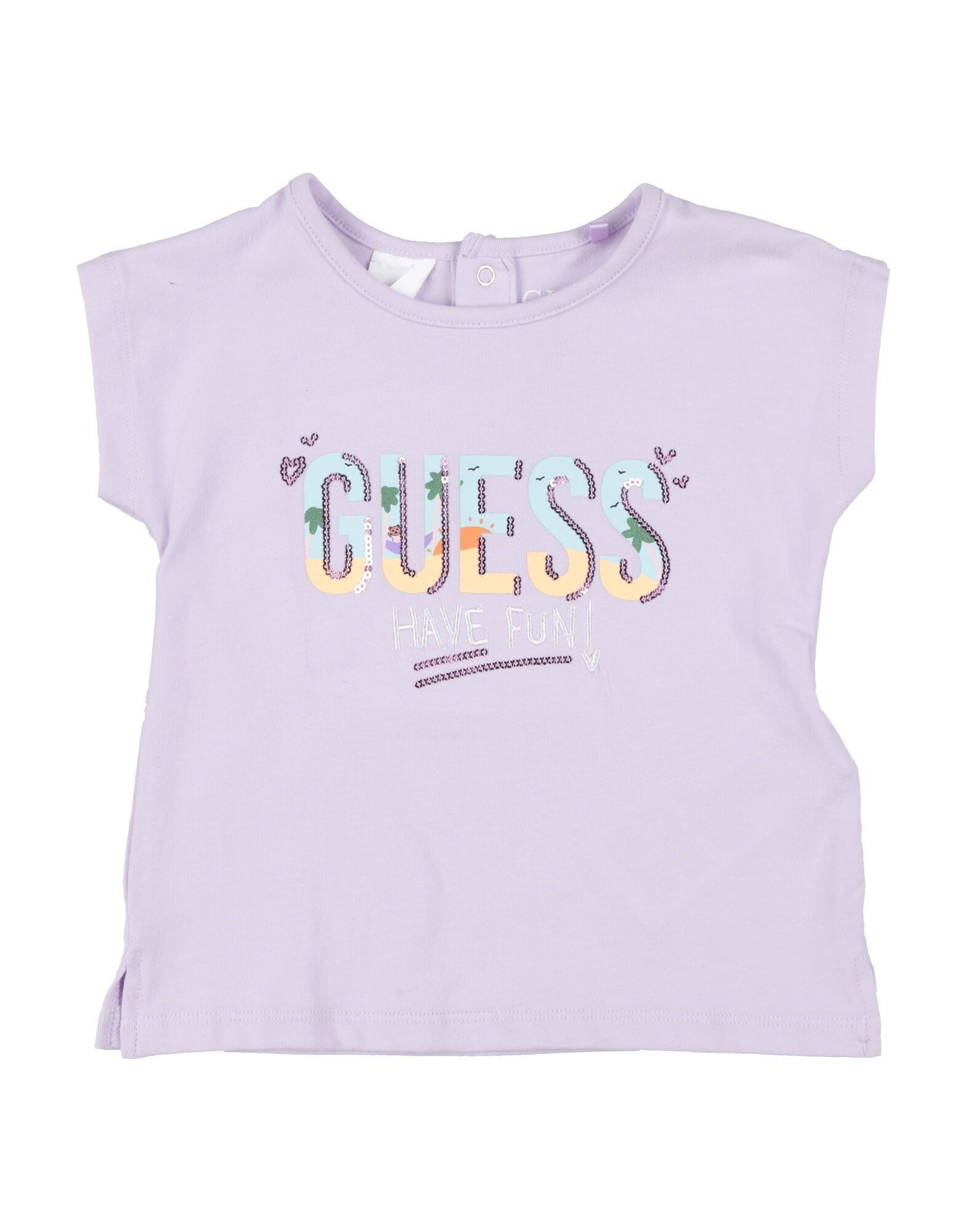GUESS T-shirts Kinder Lila von GUESS