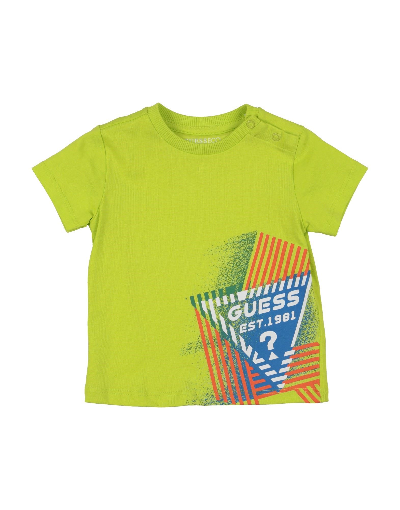 GUESS T-shirts Kinder Limettengrün von GUESS