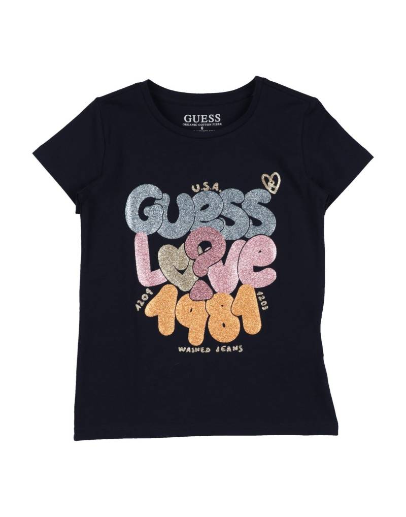 GUESS T-shirts Kinder Marineblau von GUESS