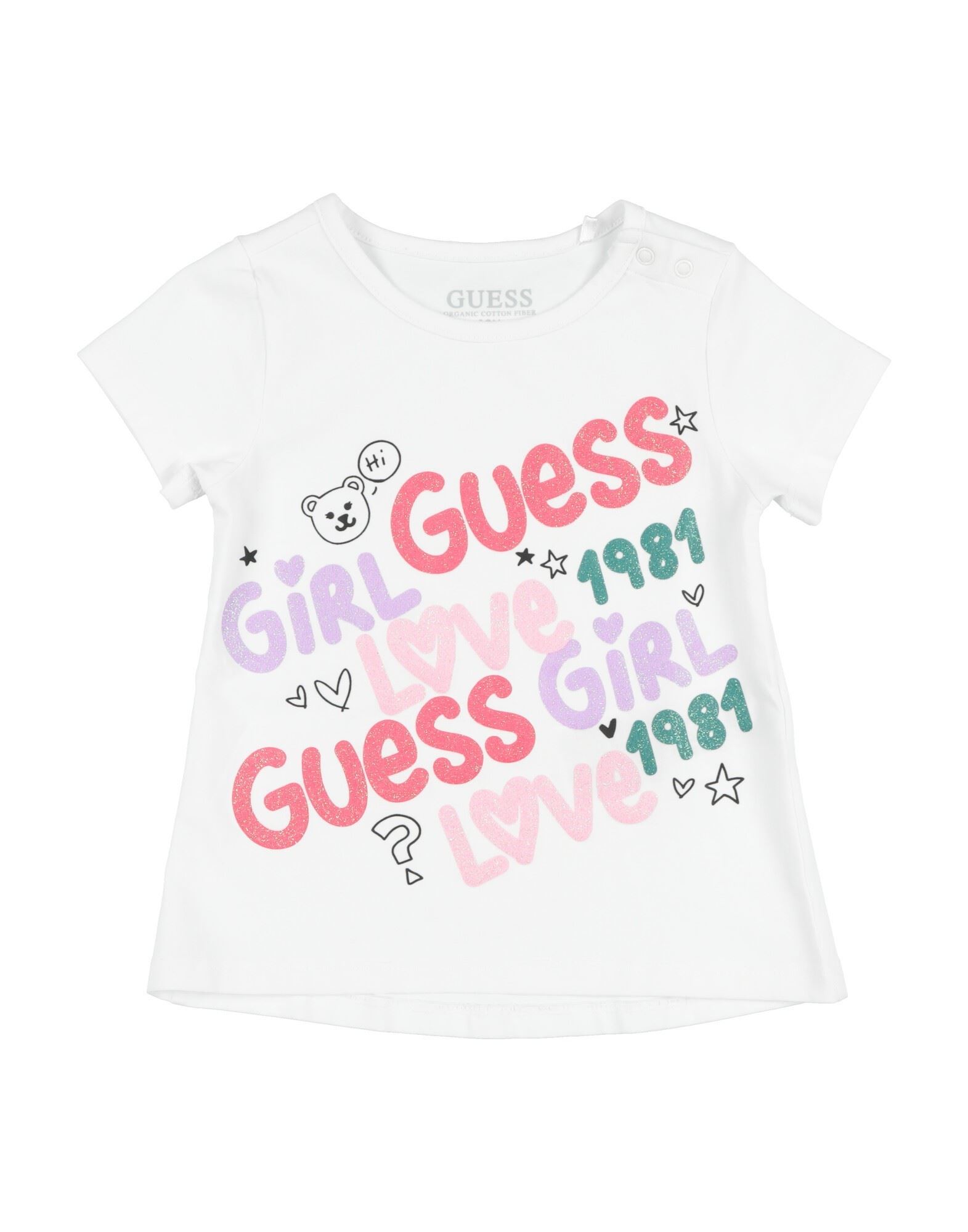 GUESS T-shirts Kinder Weiß von GUESS