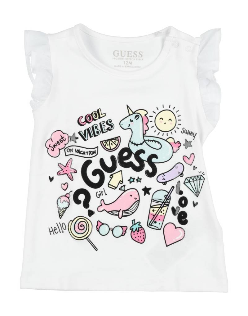GUESS T-shirts Kinder Weiß von GUESS