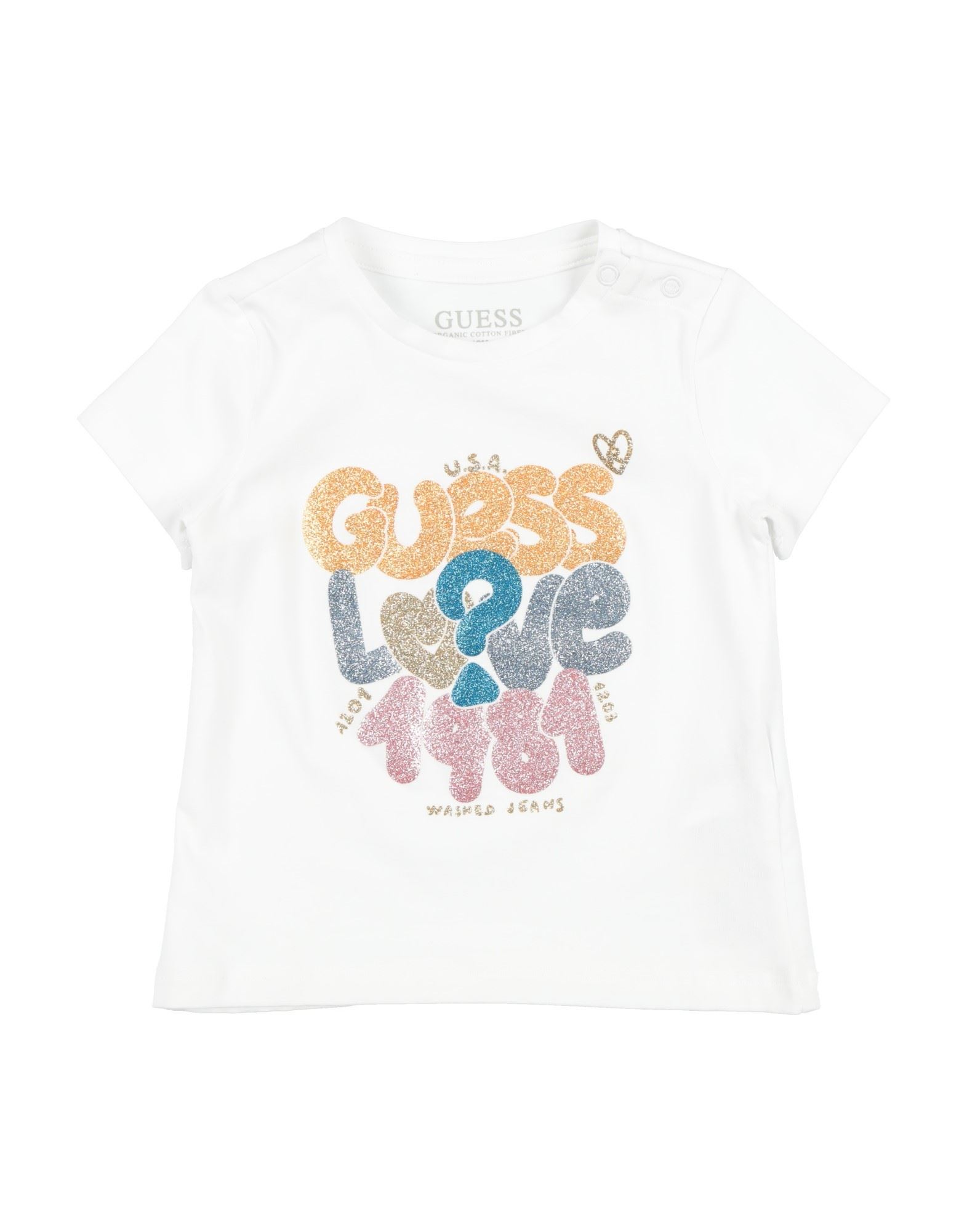 GUESS T-shirts Kinder Weiß von GUESS