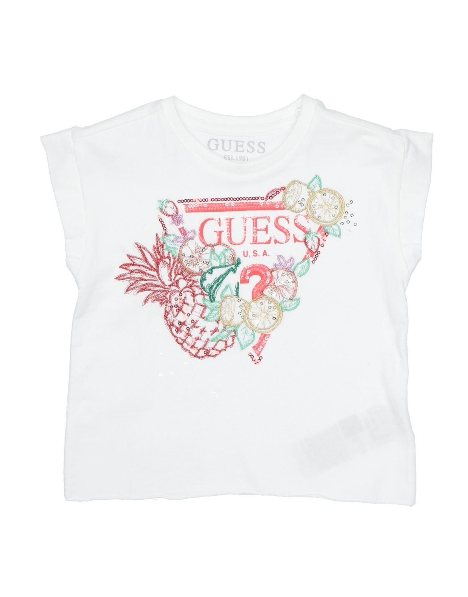 GUESS T-shirts Kinder Weiß von GUESS