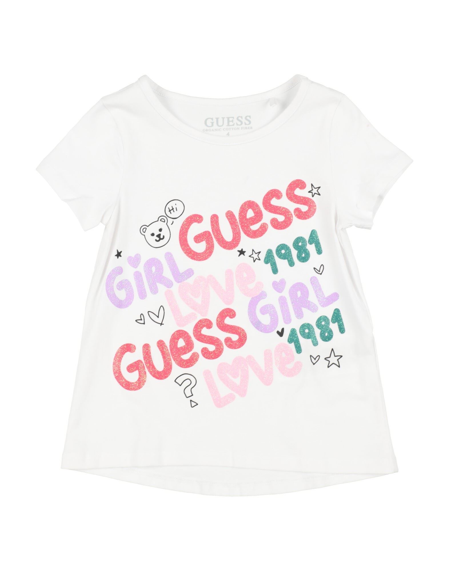 GUESS T-shirts Kinder Weiß von GUESS