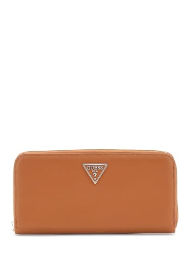 GUESS Talent SLG Large Zip Around Wallet L Caramel von GUESS