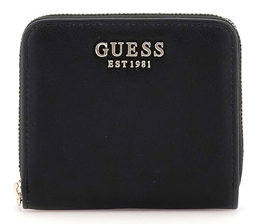 GUESS Talent SLG Small Zip Around Wallet S Black von GUESS