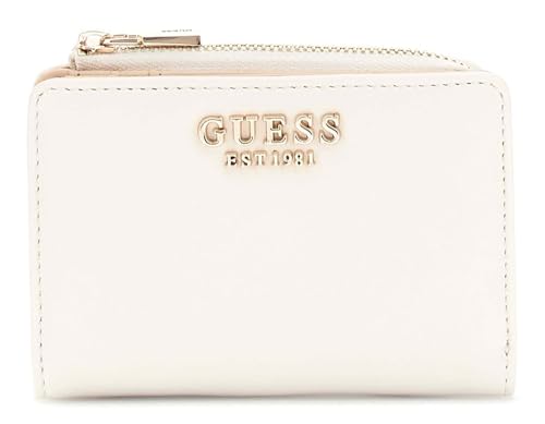 GUESS Talent SLG Zip Around Card Case Cream White von GUESS