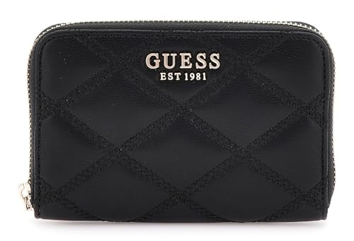 GUESS Tamsin SLG Medium Zip Around Wallet Black von GUESS
