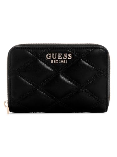 GUESS Tamsin SLG Medium Zip Around Wallet Black von GUESS