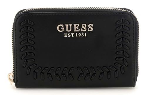 GUESS Tatum SLG Zip Around Wallet M Black von GUESS