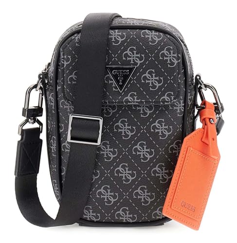 GUESS Umhängetasche Milano Crossbody Micro Bag Dark Black dunkelgrau von GUESS
