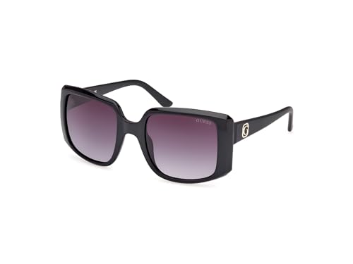 GUESS Unisex GU00097 Sonnenbrille, Shiny Black, 53 GUESS Unisex GU00097 Sonnenbrille, Shiny Black, 53 von GUESS