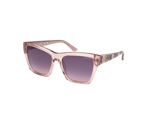 GUESS Unisex GU00113 Sonnenbrille, Shiny beige, 55 GUESS Unisex GU00113 Sonnenbrille, Shiny beige, 55 von GUESS