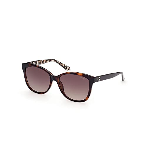 GUESS Unisex GU7828 Sonnenbrille, Dark Havana, 56 GUESS Unisex GU7828 Sonnenbrille, Dark Havana, 56 von GUESS