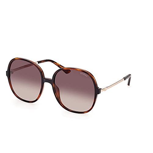 GUESS Unisex GU7844 Sonnenbrille, Dark Havana, 59 von GUESS
