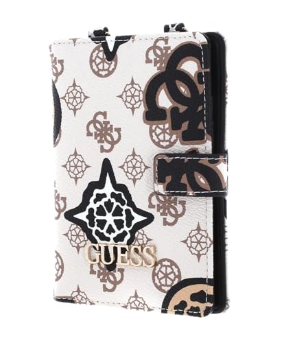 GUESS Unisex-Jugendliche Geldbörse Case Cream Logo Multi mit Kette GUESS Unisex-Jugendliche Geldbörse Case Cream Logo Multi mit Kette von GUESS