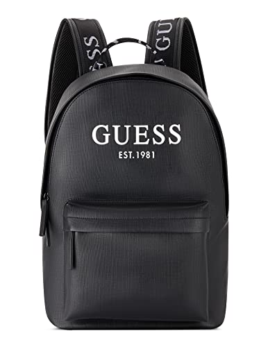 GUESS Unisex Outfitters Designer, Rucksack, Arbeitstasche, Tragetasche, Schwarz, One Size von GUESS