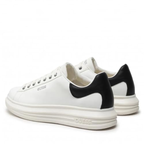 GUESS Vibo Mens White/Black Trainers-UK 9 / EU 43 von GUESS