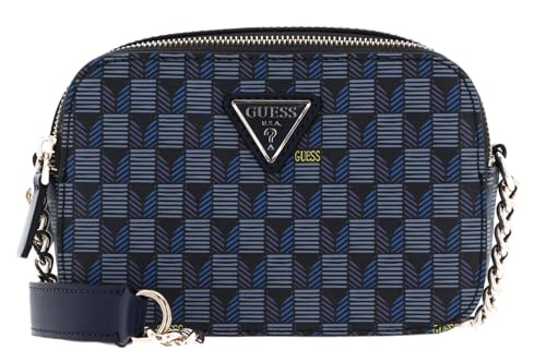 GUESS Vikky II Camera Crossbody Blue Logo von GUESS
