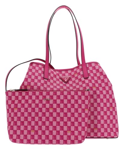 GUESS Vikky II Tote Bag L Fuchsia Logo von GUESS