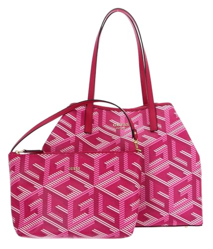 GUESS Vikky Large Tote Magenta Logo von GUESS