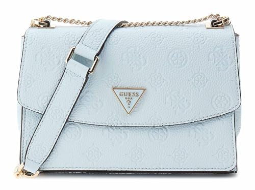 GUESS Women CRESIDIA CNVRTBLE XBODY Flap Hand Bag, Powder Blue von GUESS