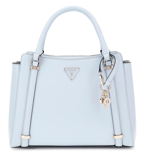 GUESS Women DARYNA 2 COMP Satchel Hand Bag, Powder Blue von GUESS