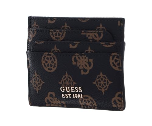 GUESS Women Laurel SLG Card Holder Wallet, Mocha Logo von GUESS