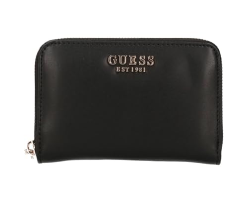 GUESS Women Laurel SLG Medium Zip Around Wallet, Schwarz von GUESS