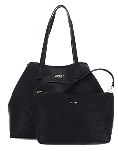 GUESS Women's Vikky 4G-Logo Large Tote Bag, Black von GUESS