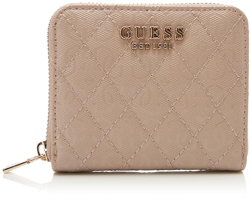 GUESS Yarmilla SLG Zip Around Wallet S Taupe von GUESS