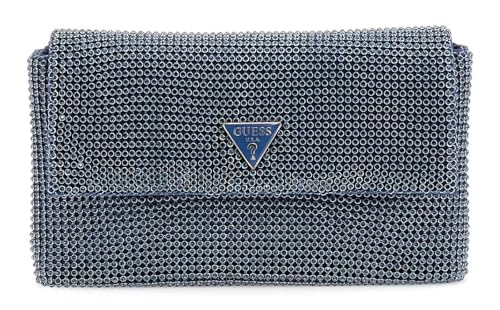 GUESS Zalina Mini Flap Clutch Slate von GUESS