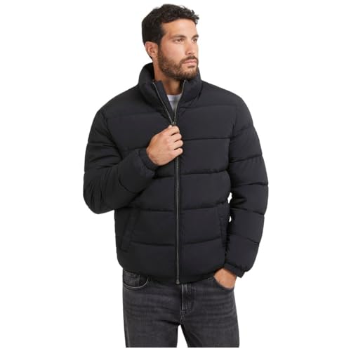 GUESS Herren Übergangsjacke schwarz M von GUESS