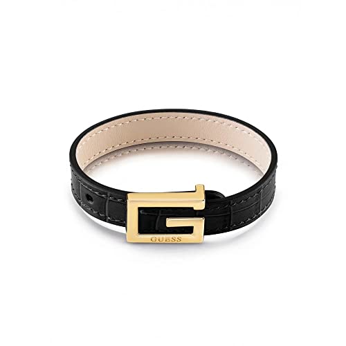 Guess Armband aus Leder Glam JUBB01216JWYGBKT-U Marke, Einheitsgröße, Metall, Kein Edelstein von GUESS