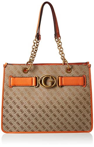 GUESS Aviana Tote Bag Latte/Orange von GUESS