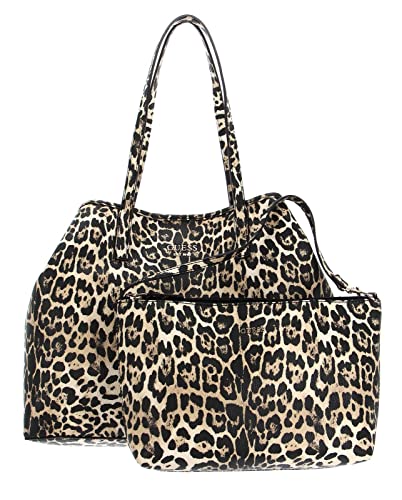 Guess Borsa shopping Vikky large tote con pochette leopard BS22GU30 LS699524 Grande von GUESS